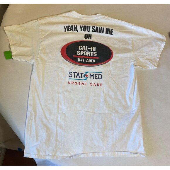 Set Of 3 Gildan Ultra Cotton Graphic T-Shirts In White & Maroon For Men - Picture 3 of 10